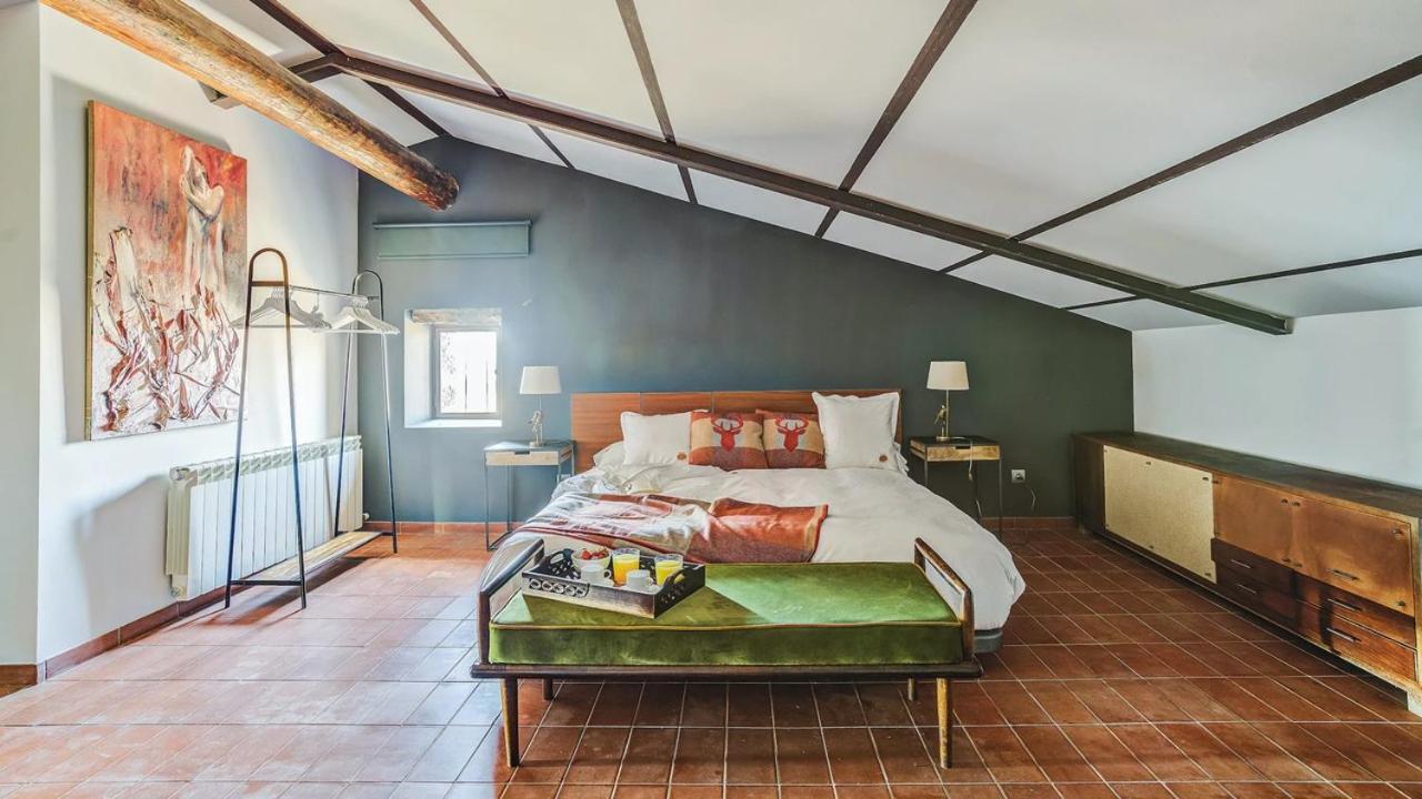 Masia de Queralt Luxury Casa Rural con Spa y Vistas Concabella Exterior foto