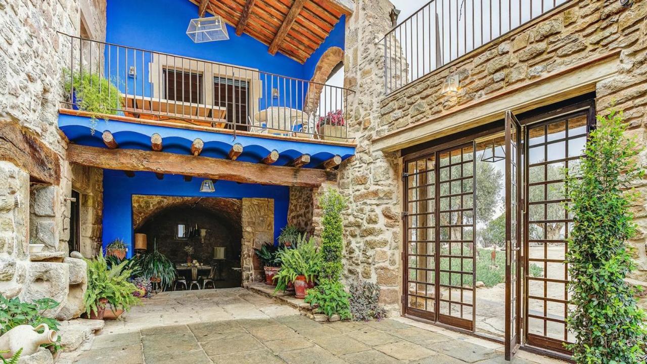 Masia de Queralt Luxury Casa Rural con Spa y Vistas Concabella Exterior foto
